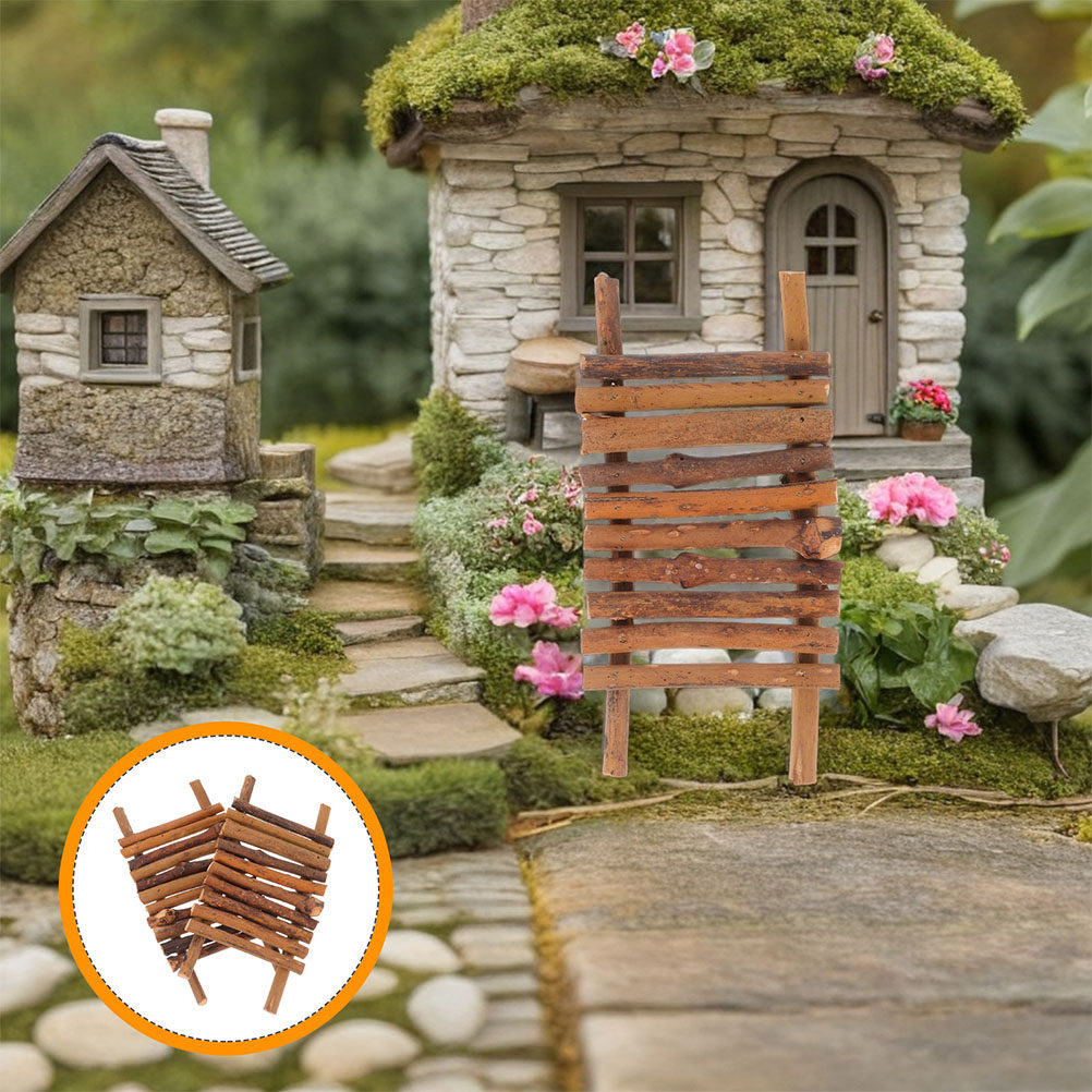 Bonsai Garden Landscape Design - 2 Peças de Pontes de Videira