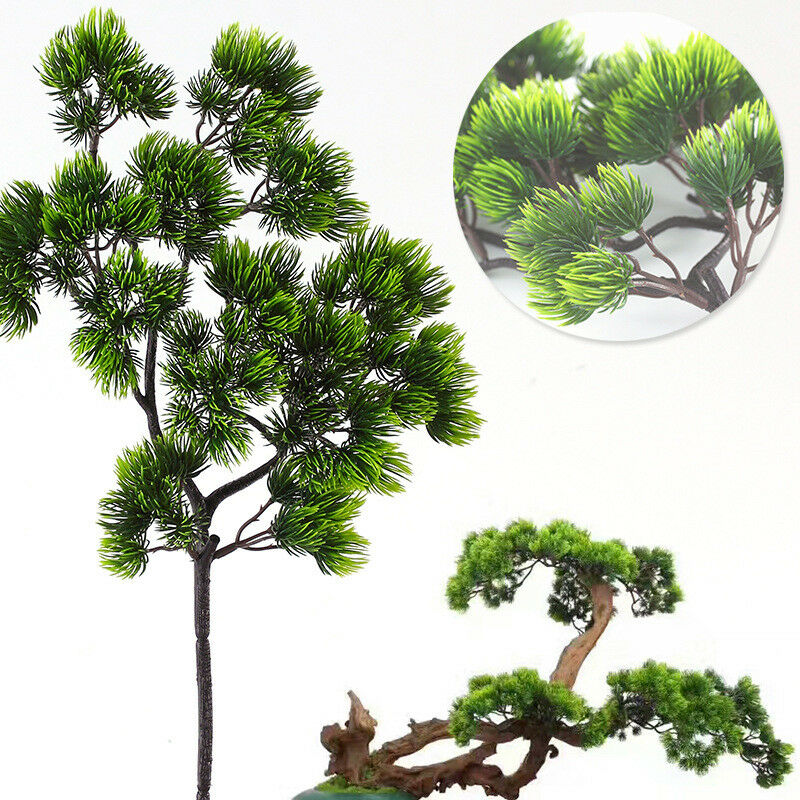 Bonsai Garden Sushi - 42cm planta artificial ramo de pinho