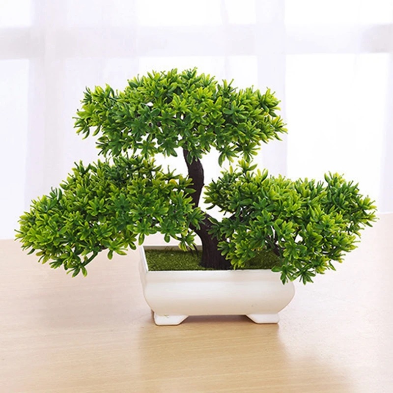 Bonsai Garden Sushi - 1 pçs verde plantas artificiais bonsai
