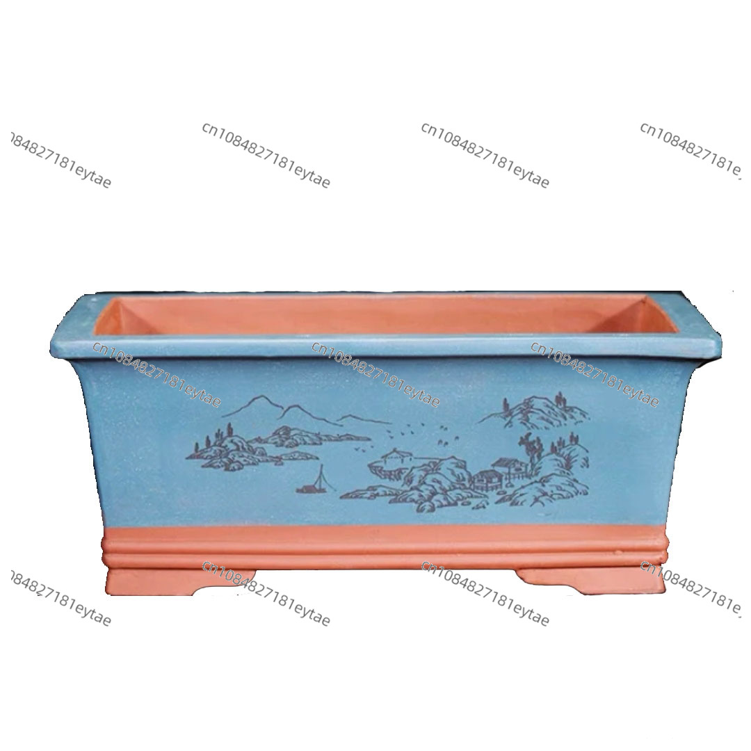 Training Pot Ceramic - Vaso de Bonsai Grande de Alta