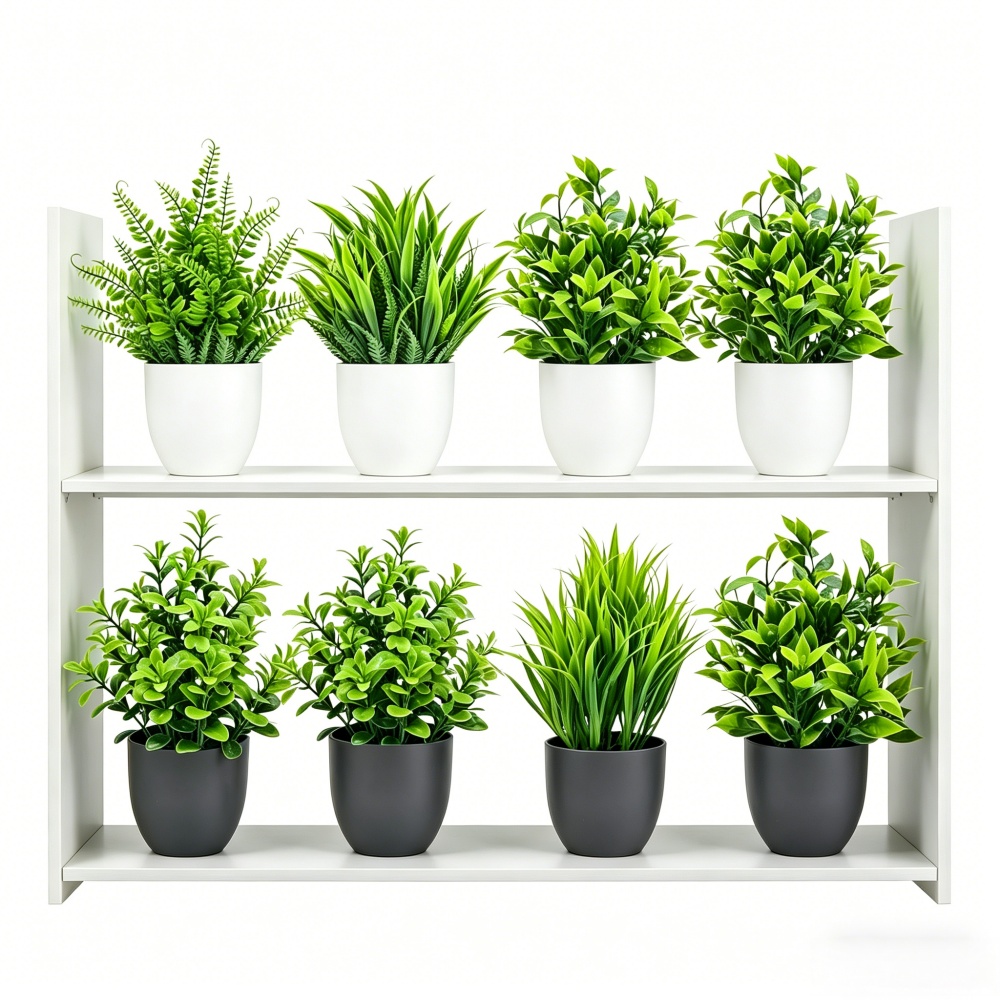 Bonsai Garden Ideas - Conjunto de 4 Plantas Artificiais Mini