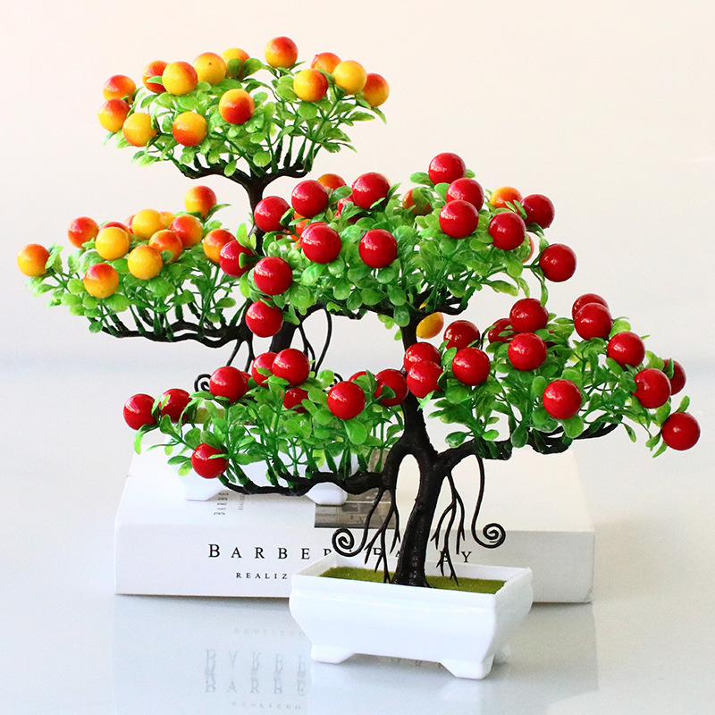 Bonsai Garden Sushi - Plantas artificiais bonsai pequeno vaso de