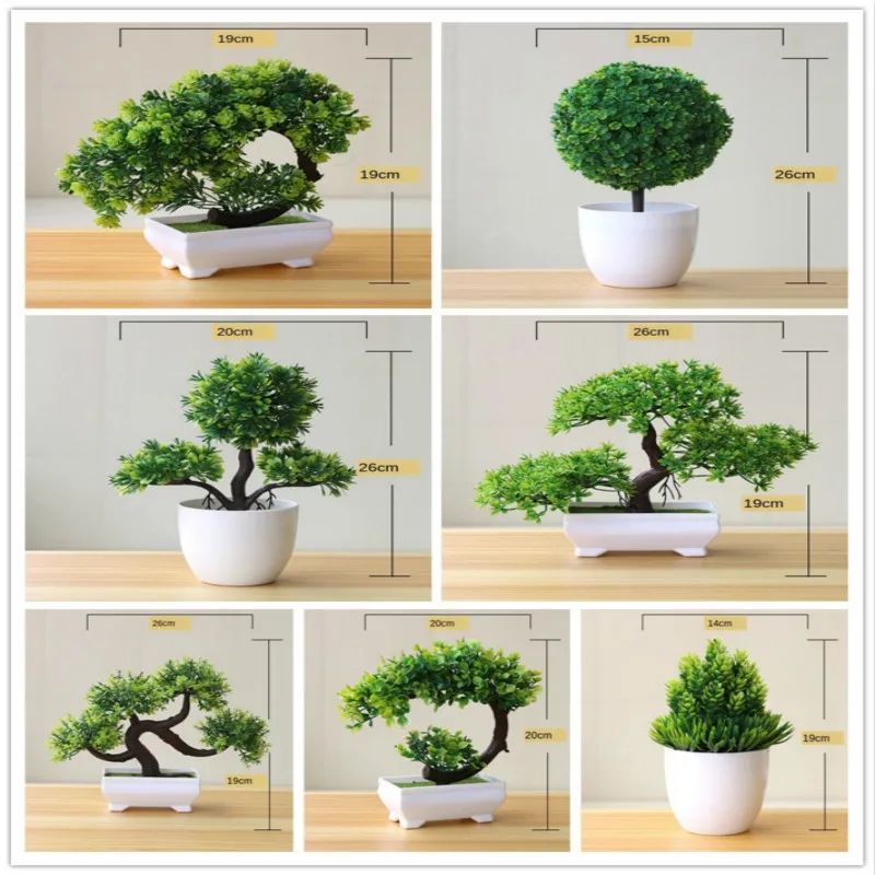 Bonsai Garden Sushi - Bonsai Verde Em Vaso Artificial Pequena