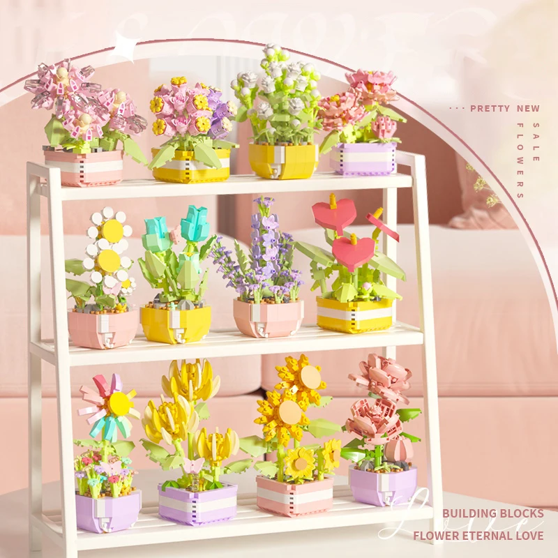 Blocos de construção de flores - Bonsai Garden Kit avaliação e preço