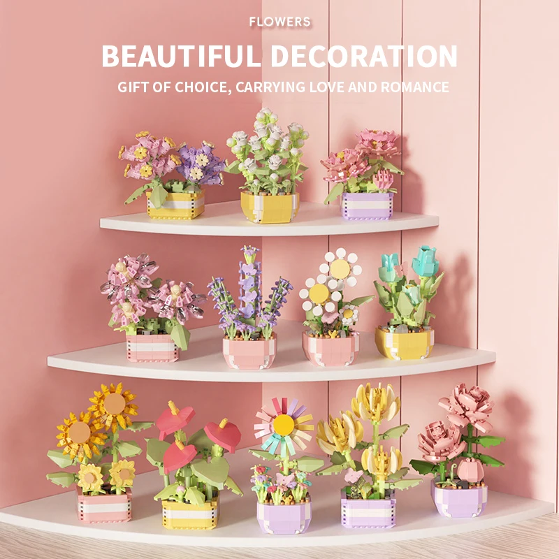 Blocos de construção de flores - Bonsai Garden Kit avaliação e preço