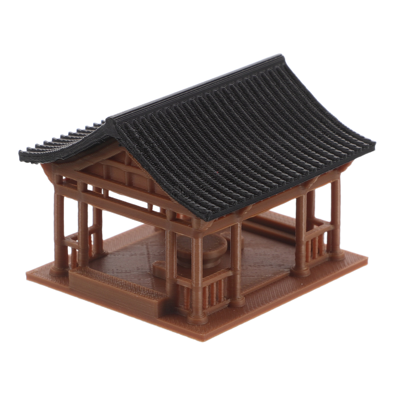 Estátua de Mini Pavilhão Hexag - Bonsai Garden Landscape Design avaliação e preço