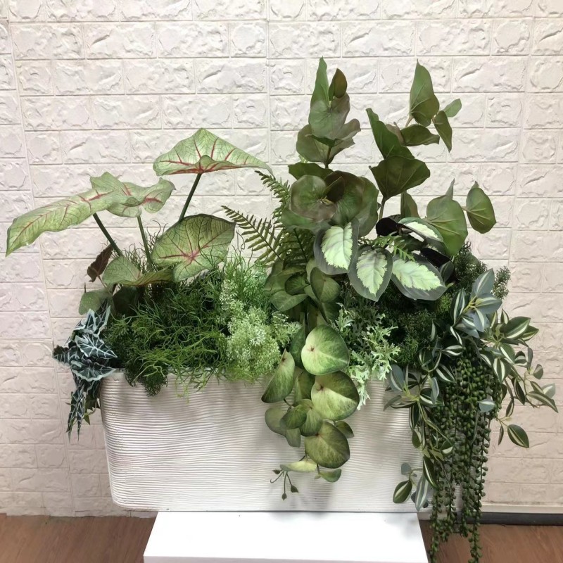 Plantas falsas verdes artifici - Bonsai Garden Sushi avaliação e preço