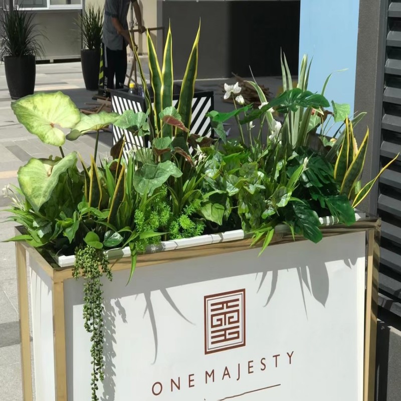 Plantas falsas verdes artifici - Bonsai Garden Sushi avaliação e preço