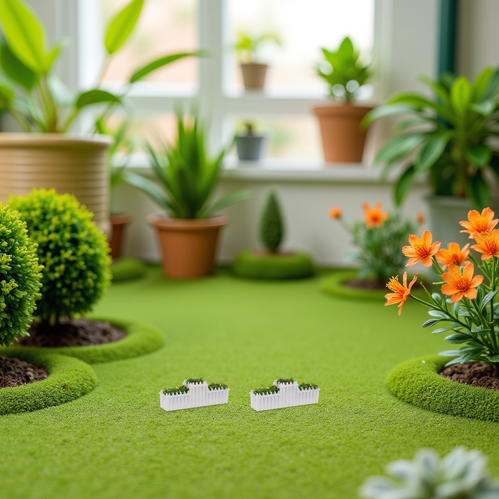 6 Peças de Plantas Artificiais - Bonsai Garden Desk avaliação e preço