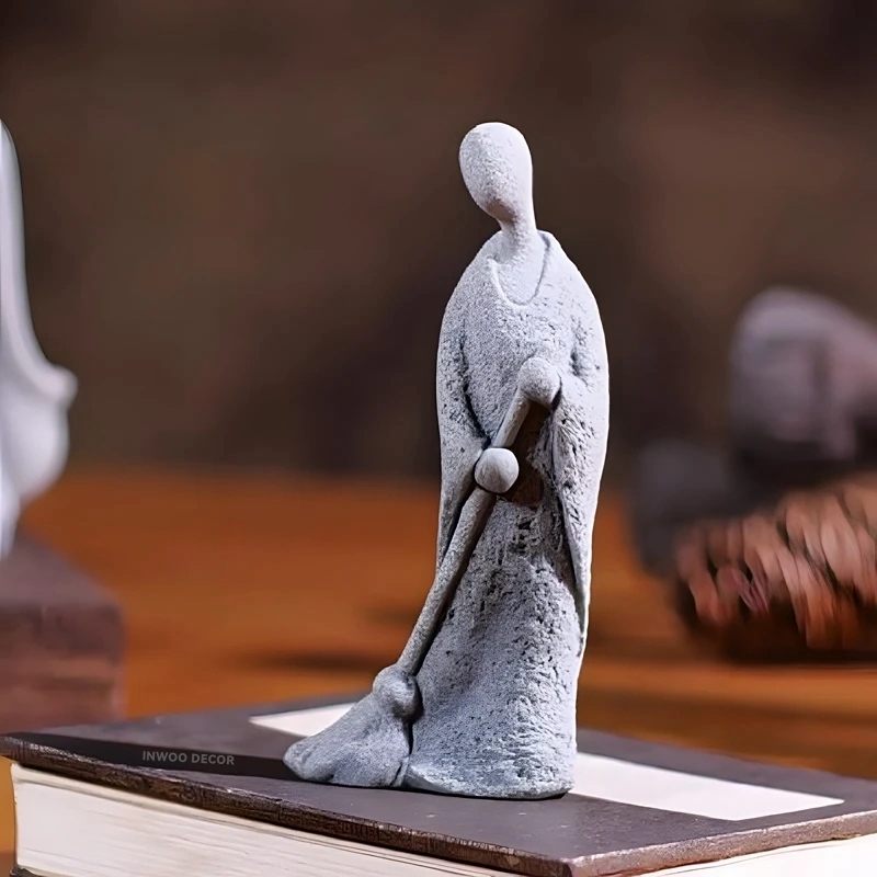 Pedra estátua de buda pequeno  - Bonsai Garden Desk avaliação e preço