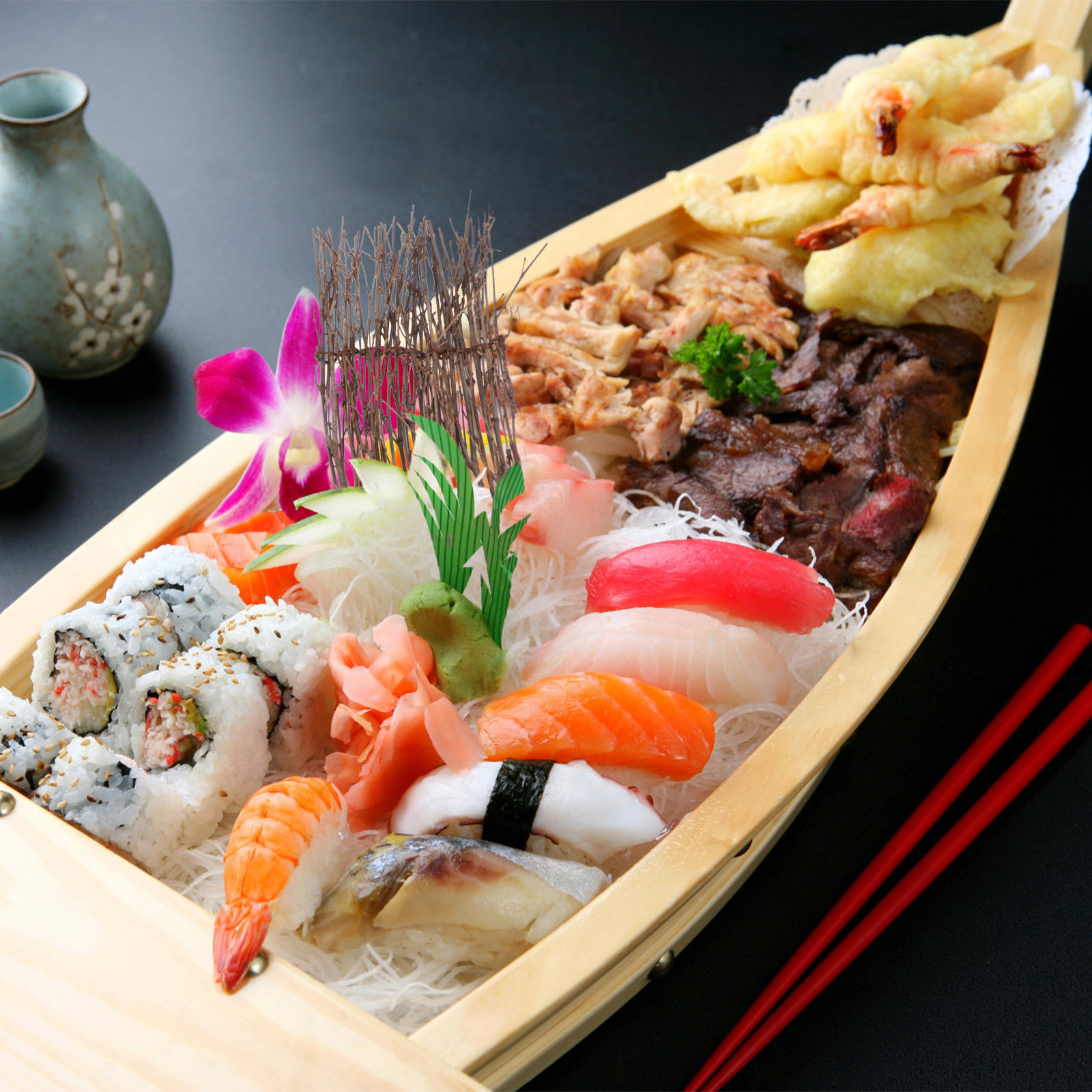 6 Peças de Tapete de Bambu par - Bonsai Garden Sushi avaliação e preço