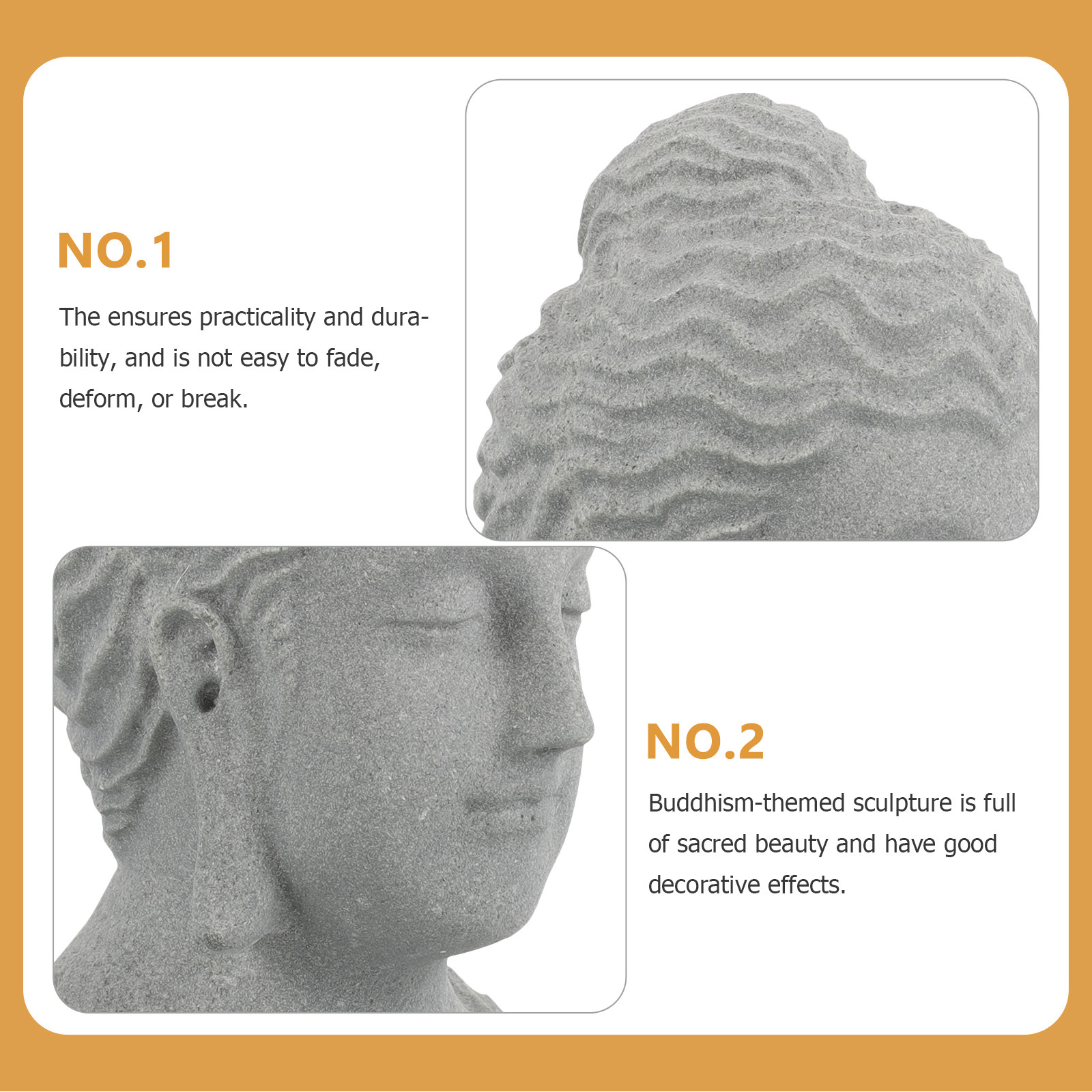 Estátua de Buda Meditando para - Bonsai Gardener avaliação e preço