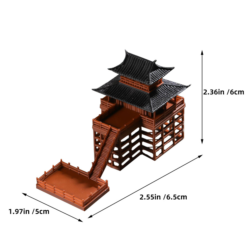 2 Peças de Pavilhão Japonês em - Bonsai Garden Desk avaliação e preço