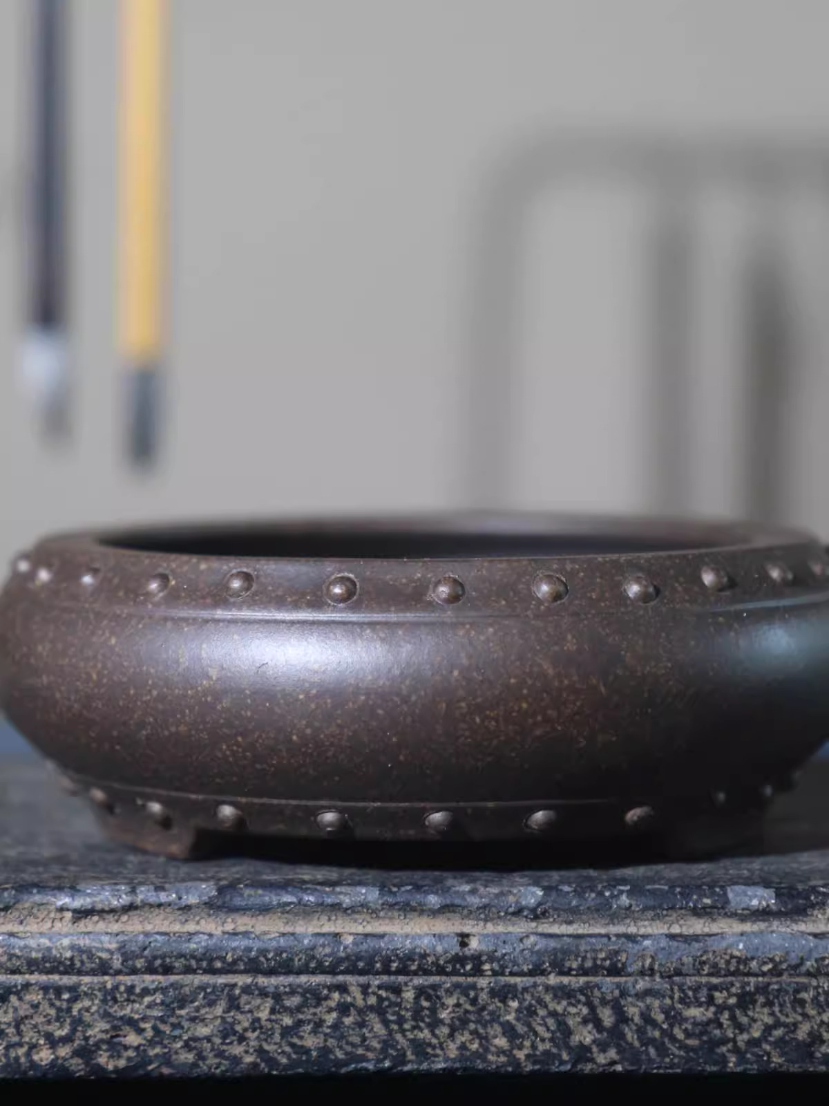 Pote de bonsai circular de cer - Bonsai Garden Table avaliação e preço
