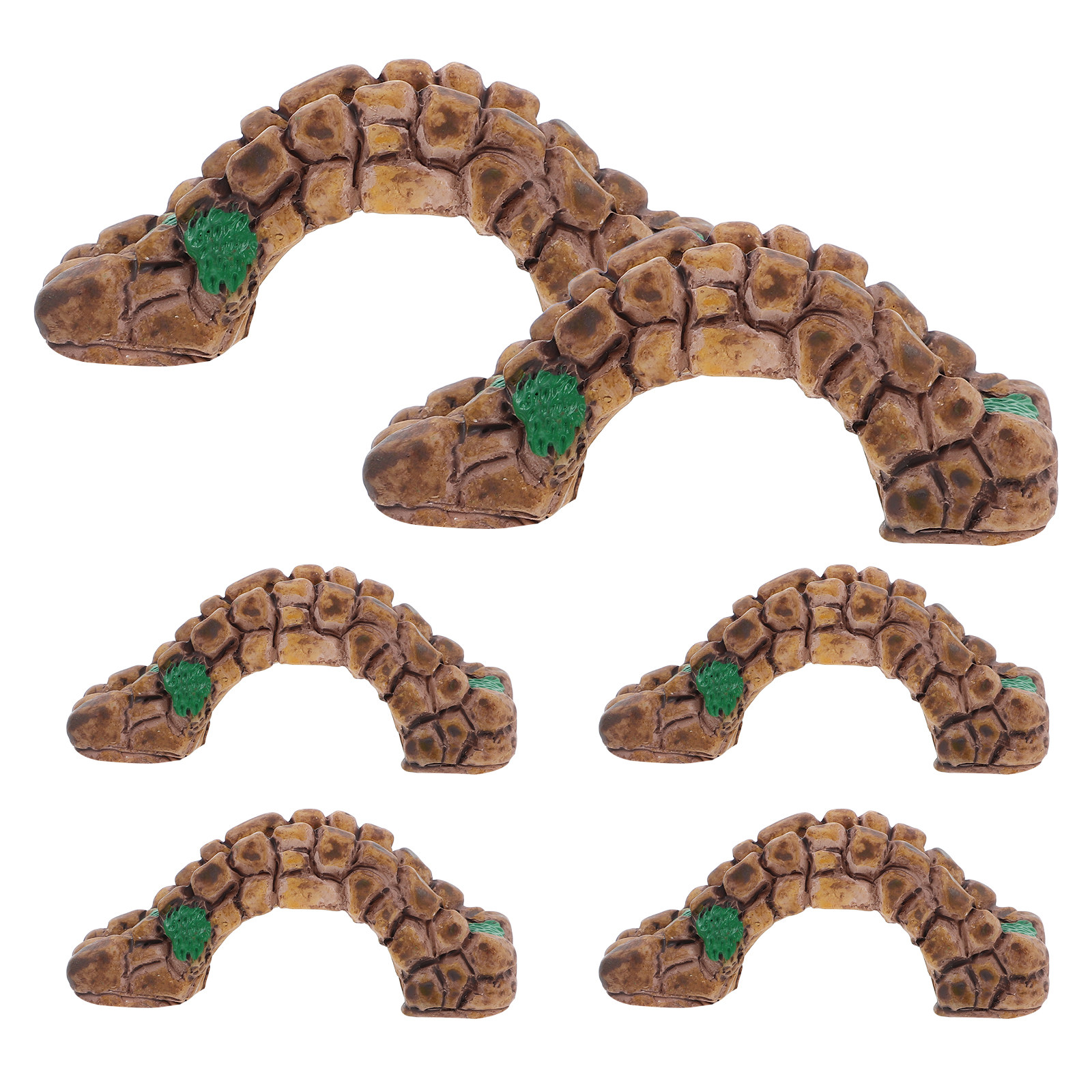 6 Peças de Ornamentos de Resin - Bonsai Garden Desk avaliação e preço
