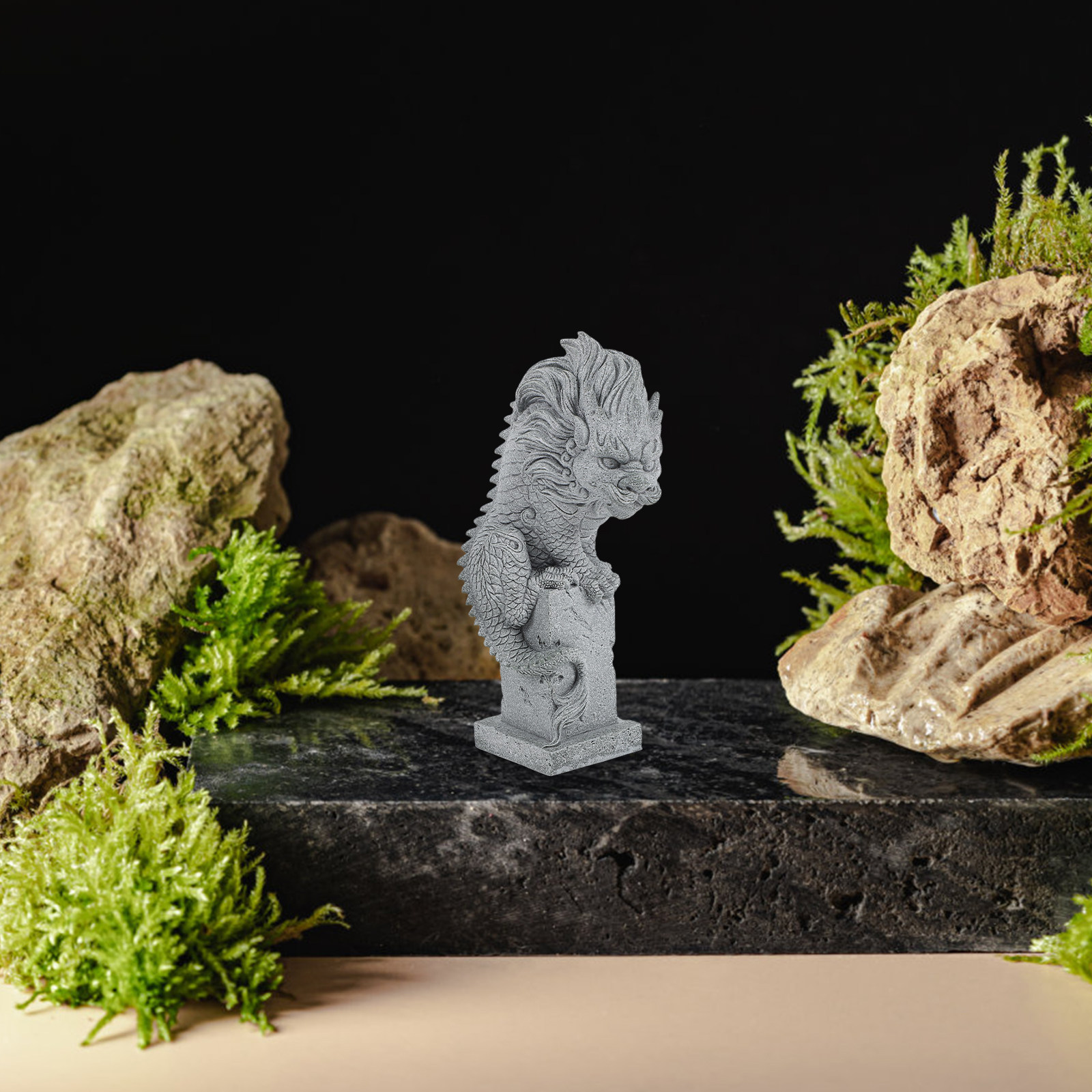 Estátua de Pedra Exclusiva Kyl - Bonsai Garden Table avaliação e preço