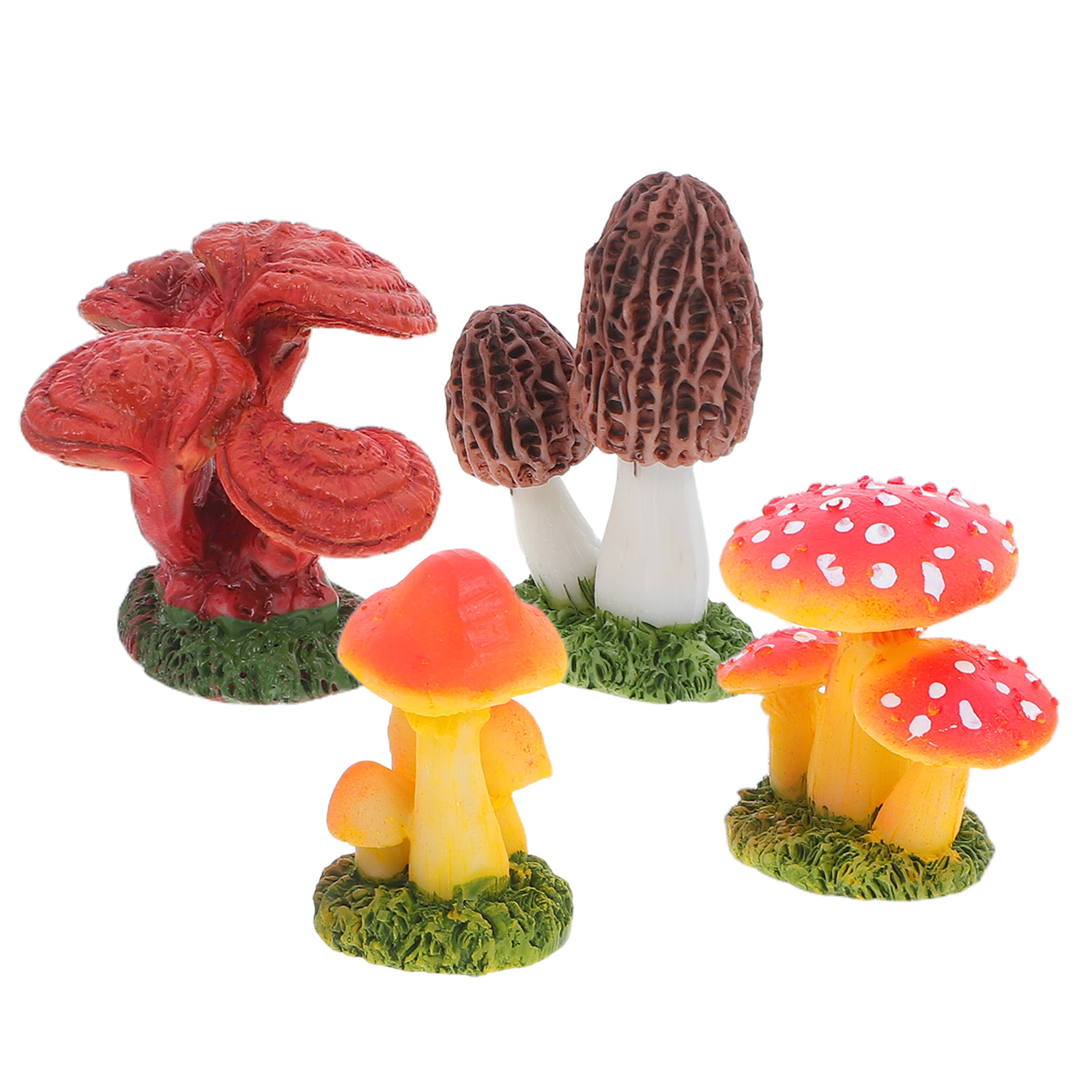 4 Peças de Mini Cogumelos Arti - Bonsai Garden Landscape Design avaliação e preço