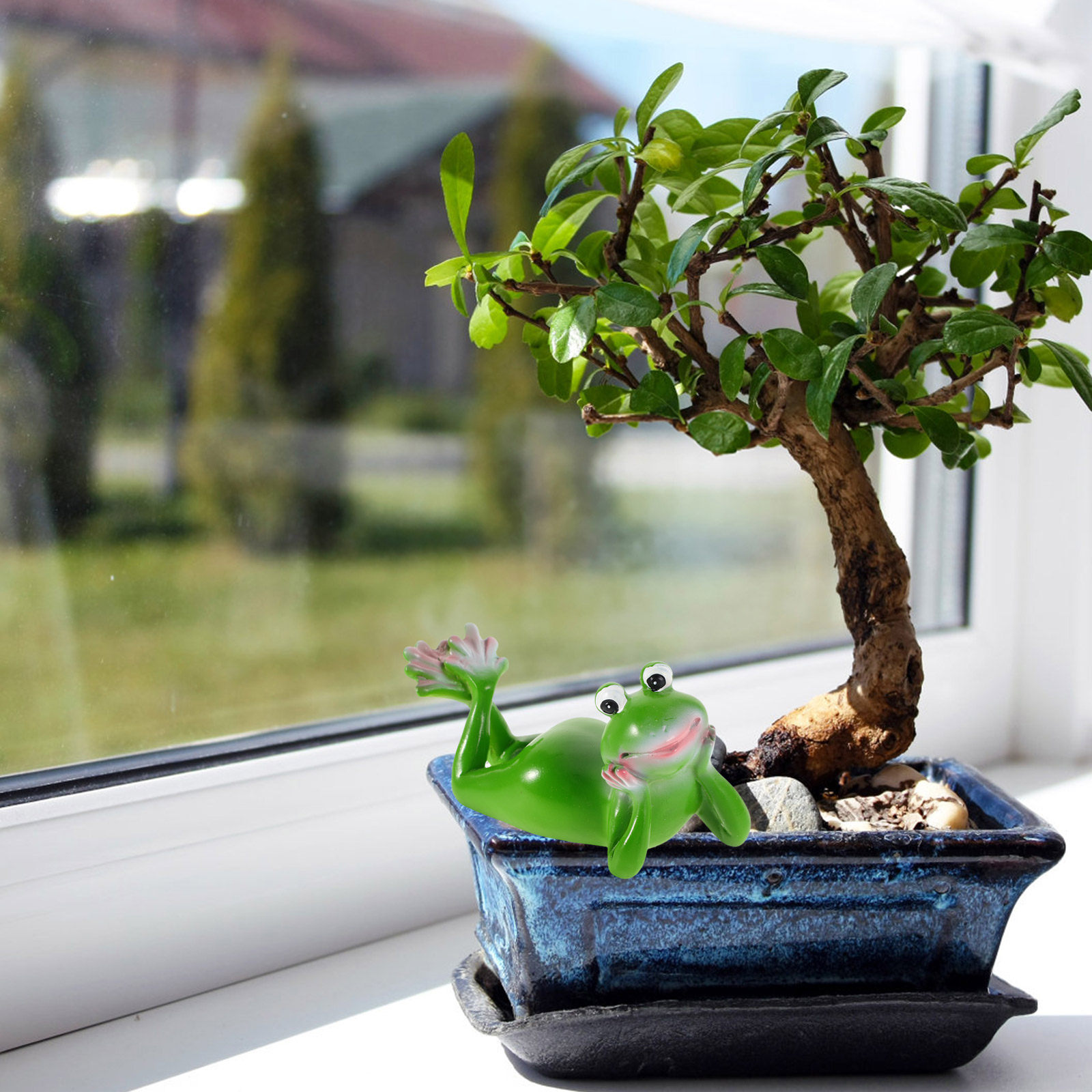 Ornamento de Jardim em Resina  - Bonsai Garden Desk avaliação e preço