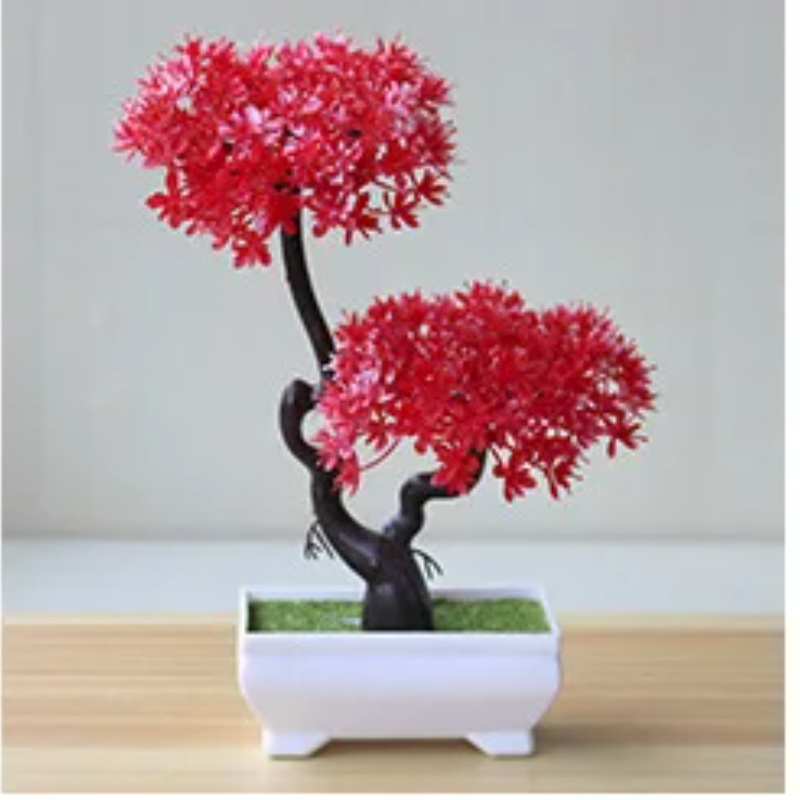 Planta Artificial Pequena em V - Bonsai Garden Table avaliação e preço