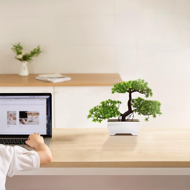 Bonsai artificial plástico biô - Bonsai Garden Desk avaliação e preço